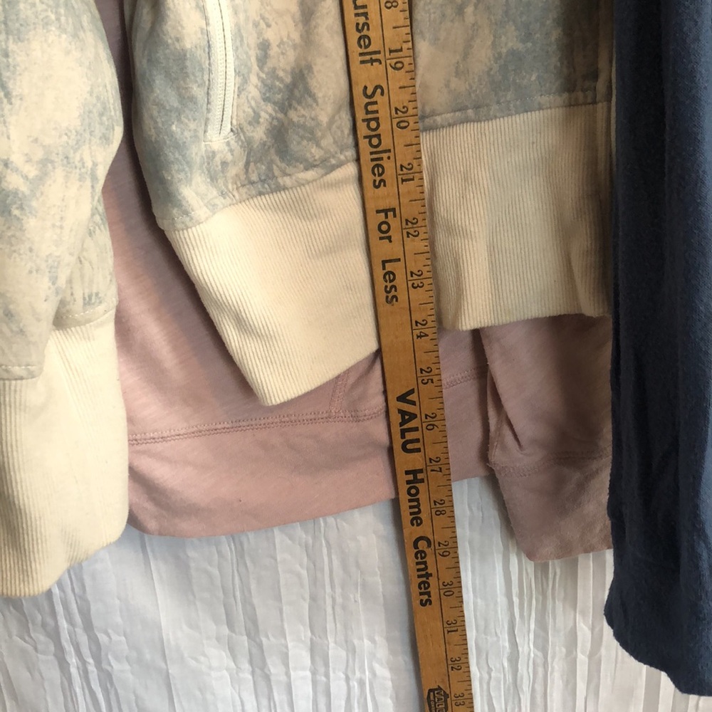 PINK & OLD NAVY lot of 3 size L zip up hoodie sweatshirt jackets w/pockets - Picture 14 of 15